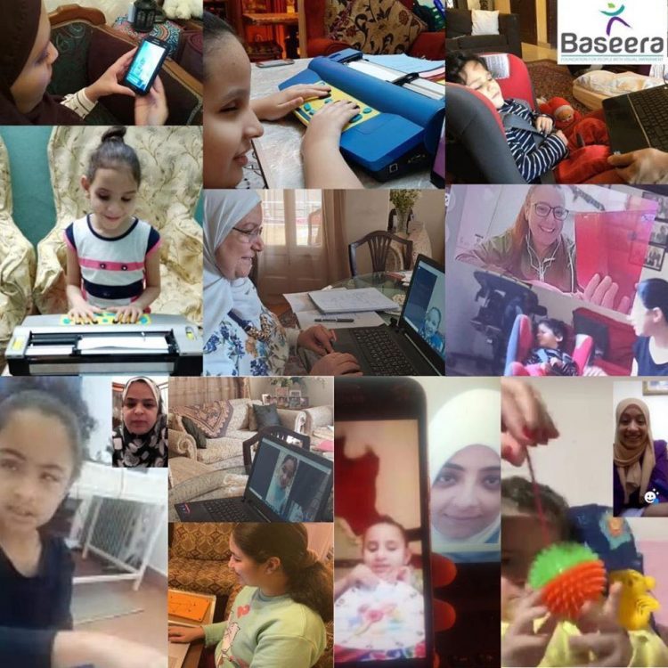 بصيرة تستأنف كامل أنشطتها فى تقديم خدمات التأهيل والتدريب لذوى الاعاقات البصرية “أون لاين”