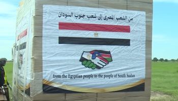 فيروس كورونا: استقبال طائرة المساعدات الطبية المصرية بجنوب السودان