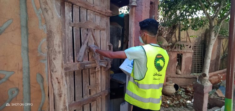 ”مستقبل وطن” يوزع 2000 كرتونة مواد غذائية بمركز دسوق