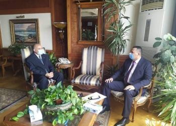 وزير الرى يستقبل محافظ الدقهلية بمقر الوزارة بالقاهرة لبحث دعم سبل التعاون بشأن مشروعات الرى بنطاق المحافظة