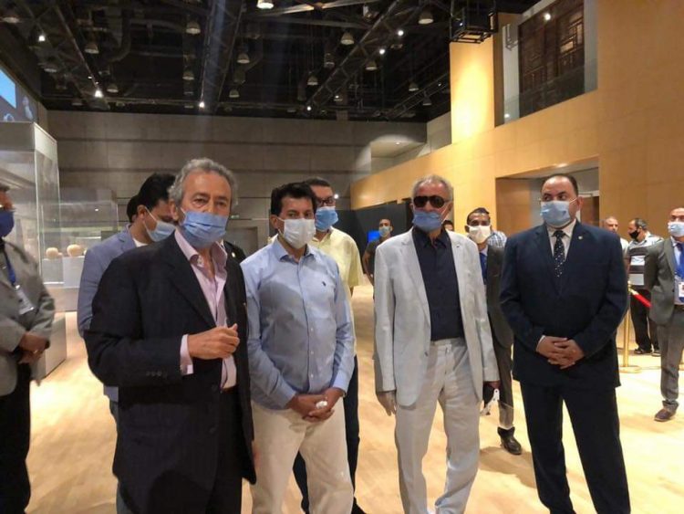 وزير الشباب ورئيس الاتحاد الدولى لكرة اليد بالمتحف القومي للحضارة المصرية والذى سيشهد إجراء قرعة بطولة كأس العالم لكرة اليد ٢٠٢١ 1 وزير الشباب ورئيس الاتحاد الدولى لكرة اليد بالمتحف القومي للحضارة المصرية والذى سيشهد إجراء قرعة بطولة كأس العالم لكرة اليد ٢٠٢١