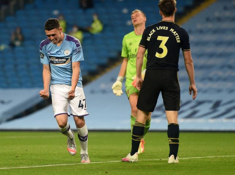 السيتى يفوز على أرسنال 3-0 فى عودة الدورى الإنجليزى 1 مانشستر سيتى