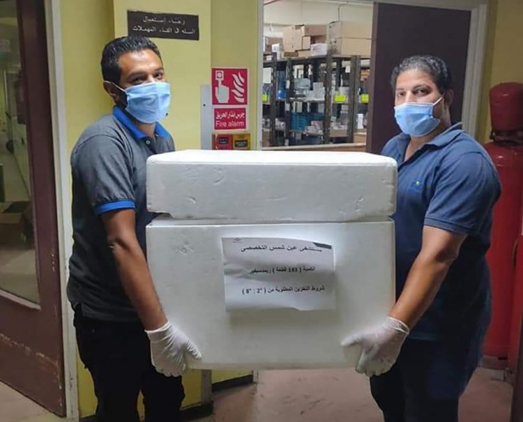 مستشفيات العزل تتسلم أول دواء مصري لعلاج الكورونا 1 مستشفيات العزل تتسلم أول دواء مصري لعلاج الكورونا