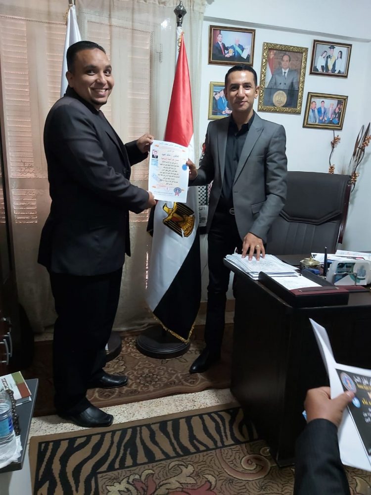 بروتوكول تعاون بين منظمة الضمير العالمي لحقوق الإنسان وادارة البحث العلمى بوسط الدلتا وسقارة