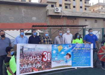 الشباب والرياضة بالغربيه تحتفل بمهرجان الطائرات الورقية  تحت شعار ” أرفع رأسك فوق “