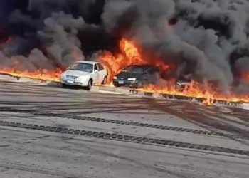 الجحيم على طريق مصر الإسماعيلية الصحراوي