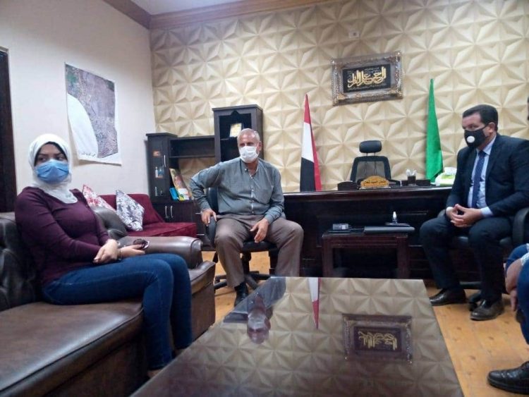 إيمان ريان نائب محافظ القليوبية تعقد اجتماعًا بشأن ميكنة الإيصالات