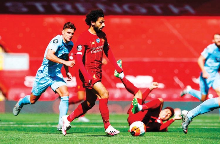 ليفربول يقع في فخ التعادل مع بيرنلي 1 ليفربول يقع في فخ التعادل مع بيرنلي