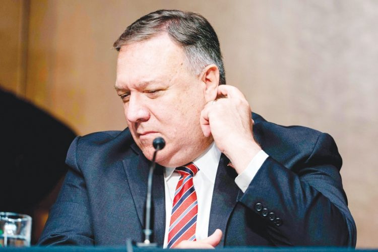 بومبيو يأمل أن”تدور الدائرة”على الصين