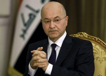 الرئيس العراقي برهم صالح يتلقى تهنئة بالعيد من الرئيس السيسي