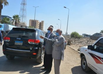 محافظ القليوبية يقوم بمتابعة ميدانية لأعمال التطوير فى حى شرق وغرب شبرا الخيمة