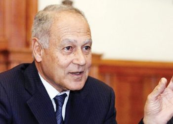 أبـو الـغـيـط : السلام سيتحقق عند نيل الـشـعب الـفـلـسـطيني حريته واستقلاله