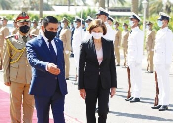 وزيرة الجيوش الفرنسية تبحث مواصلة دعم العراق لمطاردة الجهاديين