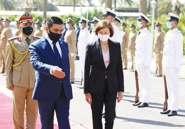 وزيرة الجيوش الفرنسية تبحث مواصلة دعم العراق لمطاردة الجهاديين 1 وزيرة الجيوش الفرنسية تبحث مواصلة دعم العراق لمطاردة الجهاديين