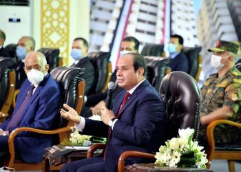بالصور..الرئيس عبدالفتاح السيسي يفتتح عدداً من المشروعات القومية بالإسكندرية
