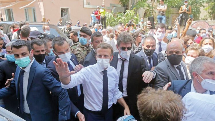 رهان ماكرون السياسي فى لبنان محفوف بالمخاطر 1 رهان ماكرون السياسي فى لبنان محفوف بالمخاطر