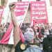 تظاهرات غاضبة وسط العاصمة اللبنانية تطالب برحيل عون ودياب