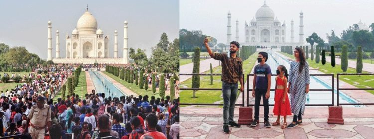 رغم كورونا الهند تعيد فتح تاج محل أمام الزوار!