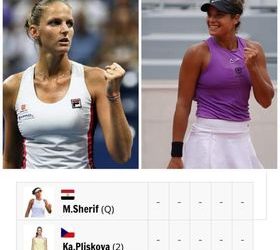 غدًا.. ميار شريف أمام التشيكية كارولينا بلشكوفا