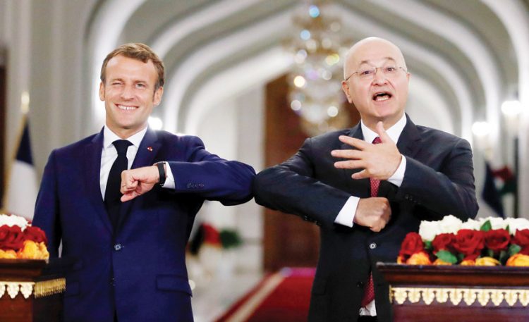 ماكرون يقوم بأول زيارة لبغداد مع طرح مبادرة السيادة العراقية 1 ماكرون يقوم بأول زيارة لبغداد مع طرح مبادرة السيادة العراقية