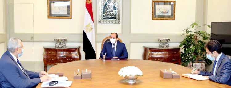 السيسي يُوجه باستخلاص الدروس المستفادة من تجربة مصر في مكافحة كورونا