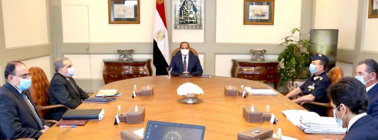 السيسي يتفقد مشروع “مستقبل مصر” وتطوير الإنتاج الزراعي ومنظومة الغذاء
