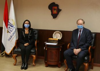 القومى للمرأة يستقبل الرئيس الجديد لبعثة الاتحاد الأوربي في مصر