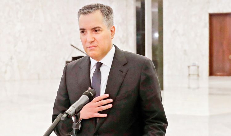 الرئيس اللبناني يكلف السفير مصطفى أديب بتشكيل حكومة جديدة 1 الرئيس اللبناني يكلف السفير مصطفى أديب بتشكيل حكومة جديدة