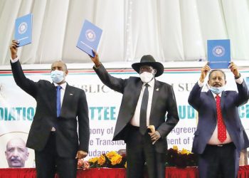 احتفال رسمي باتفاق بين الحكومة السودانية ومجموعات متمردة في جوبا