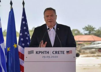 بومبيو يعلن من اليونان دعما”قويا”لحوار في شرق المتوسط