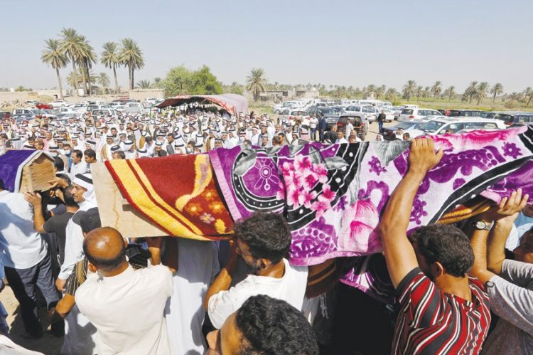 واشنطن تعبر عن غضبها إزاء هجوم صاروخي في بغداد