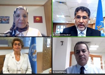 د. المنظري يناشد جميع البلدان أن تبذل جهوداً حثيثةً لضمان استمرار تقديم الخدمات الصحية الأساسية