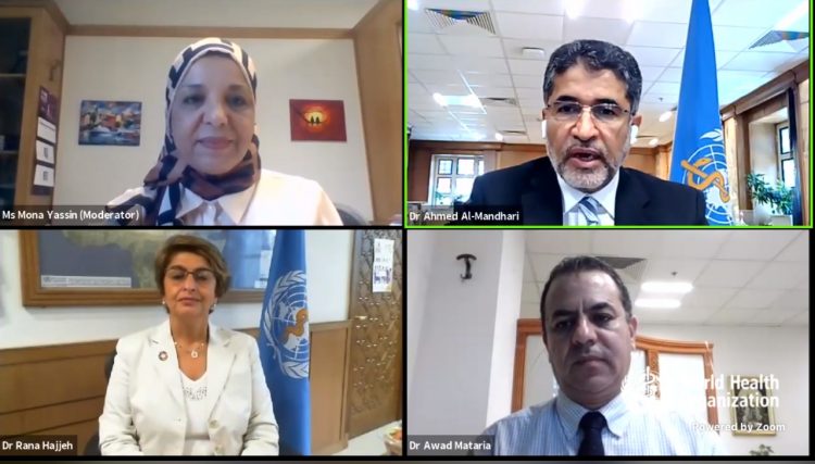 د. المنظري يناشد جميع البلدان أن تبذل جهوداً حثيثةً لضمان استمرار تقديم الخدمات الصحية الأساسية