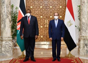 السيسي وكينياتا يتباحثان حول المصالح المشتركة وتطورات سد النهضة
