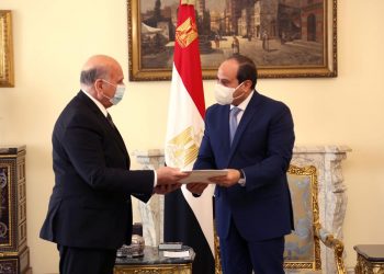 الرئيس السيسي: مصر داعمة لكل ما من شأنه تحقيق مصالح العراق وفي مقدمتها أمنه واستقراره