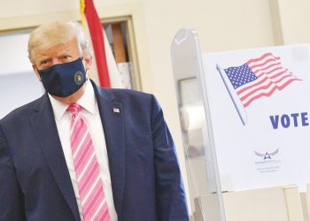 دونالد ترامب يدلي بصوته في فلوريدا في الانتخابات الرئاسيّة