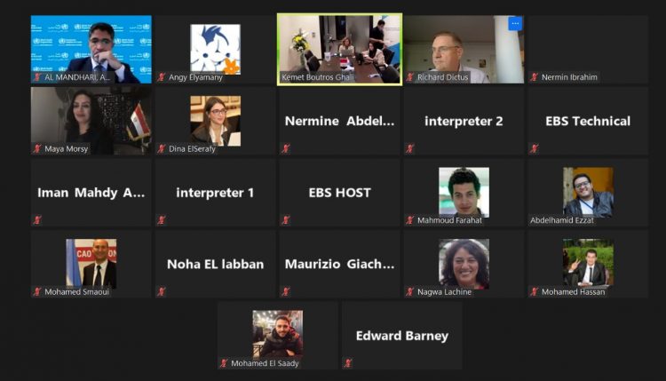 في الذكرى الـ 75 لإنشاء الأمم المتحدة: مايا مرسي تعرض جهود مصر في احتواء جائحة كوفيد -19 1 في الذكرى الـ 75 لإنشاء الأمم المتحدة: مايا مرسي تعرض جهود مصر في احتواء جائحة كوفيد -19