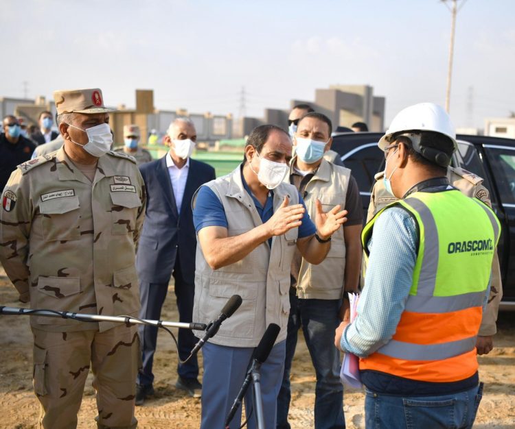 السيسي يتفقد “مدينة مصر الدولية للألعاب الأوليمبية” بالعاصمة الإدارية الجديدة