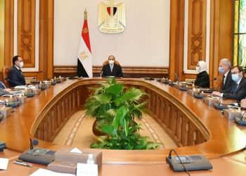 السيسي يتفقد مشروع تصنيع وتجميع مشتقات البلازما في مصر