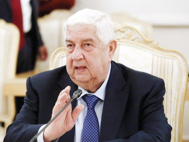 وفاة وزير الخارجية السوري وليد المعلم عن عمر 79 عاما 1 وفاة وزير الخارجية السوري وليد المعلم عن عمر 79 عاما