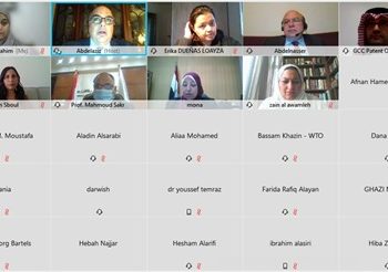 أكاديمية البحث العلمي تناقش الملكية الفكرية والصحة العامة عبر الإنترنت