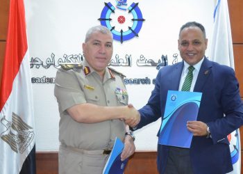 أكاديمية البحث العلمي وجهاز مشروعات الخدمة الوطنية يتعاونان لتبادل الخبرات الفنية والصناعية