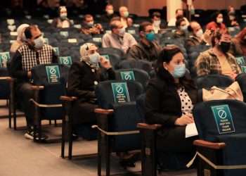 مايا مرسي تشهد إطلاق سلسلة حوارات “لازم نتكلم” المناهضة للتحرش والعنف ضد المرأة