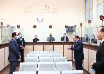 إطلاق المكتب الرقمى لخدمات نيابات محكمة الأسرة بمجمع محمد كريم فى الإسكندرية