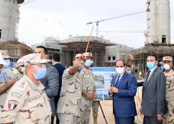 السيسي يتفقد عددا من المشروعات والمواقع الإنشائية بالعاصمة الإدارية الجديدة