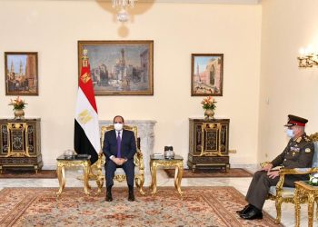 السفير بسام راضي: السيسي يستقبل الفريق جمعة عناد سعدون وزير دفاع جمهورية العراق