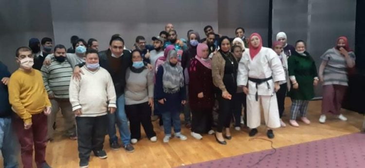 فريق طموح يقوم بتنمية مهارات أطفال متحدي الاعاقة في يومهم العالمي بمكتبة مصر الجديدة للطفل