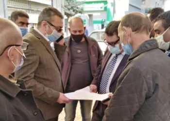 نائب محافظ الغربية يتابع أعمال الرصف بمدينة زفتى