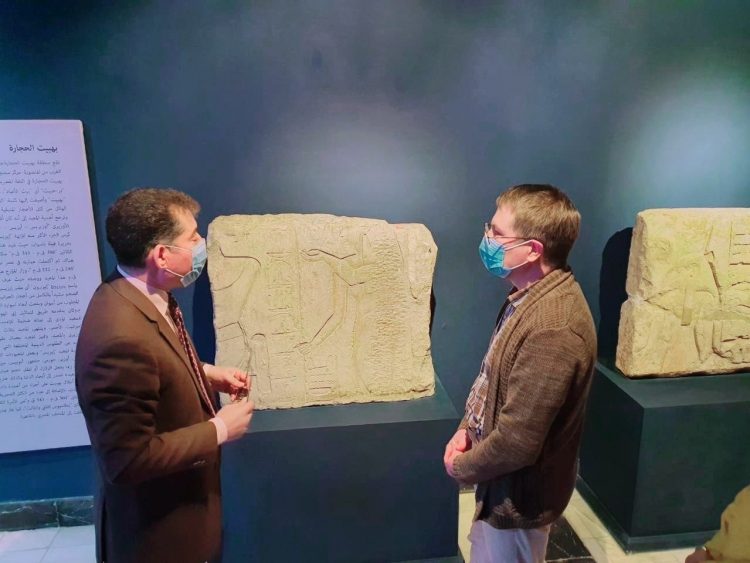 وفد من المركز الثقافي الروسي يزور متحف آثار طنطا 1 وفد من المركز الثقافي الروسي يزور متحف آثار طنطا
