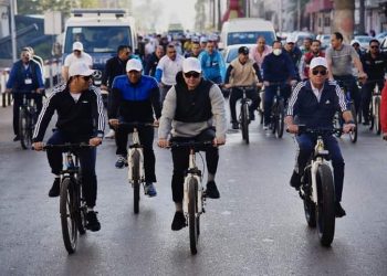 بورسعيد: وزير الشباب والرياضة يطلق إشارة الماراثون الرياضى احتفالا باليوم العالمى لمحاربة الفساد
